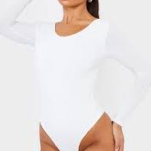 Pretty Little Thing Second Skin Thong Bodysuit